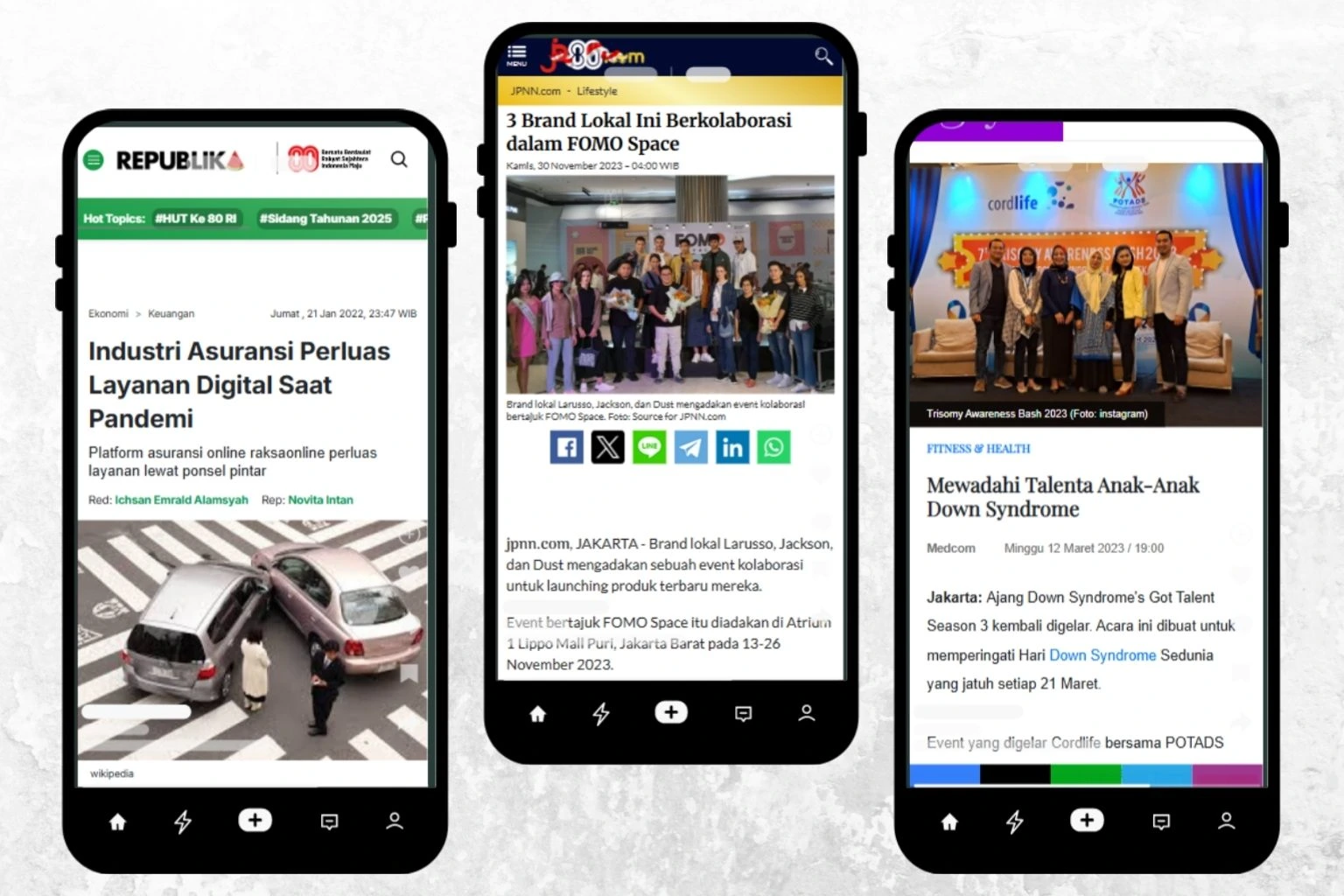 press release portofolio